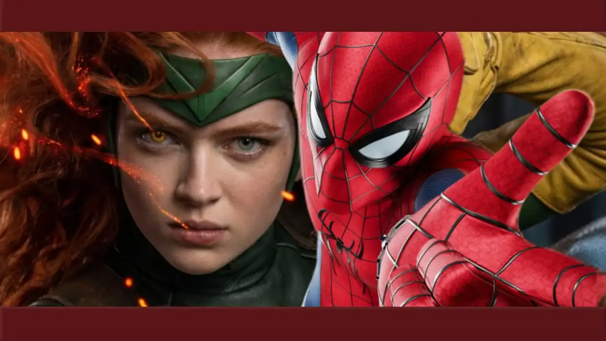 Homem-Aranha: Um Novo Dia - É real? Imagem de set exibe Sadie Sink com seu traje completo de Jean Grey