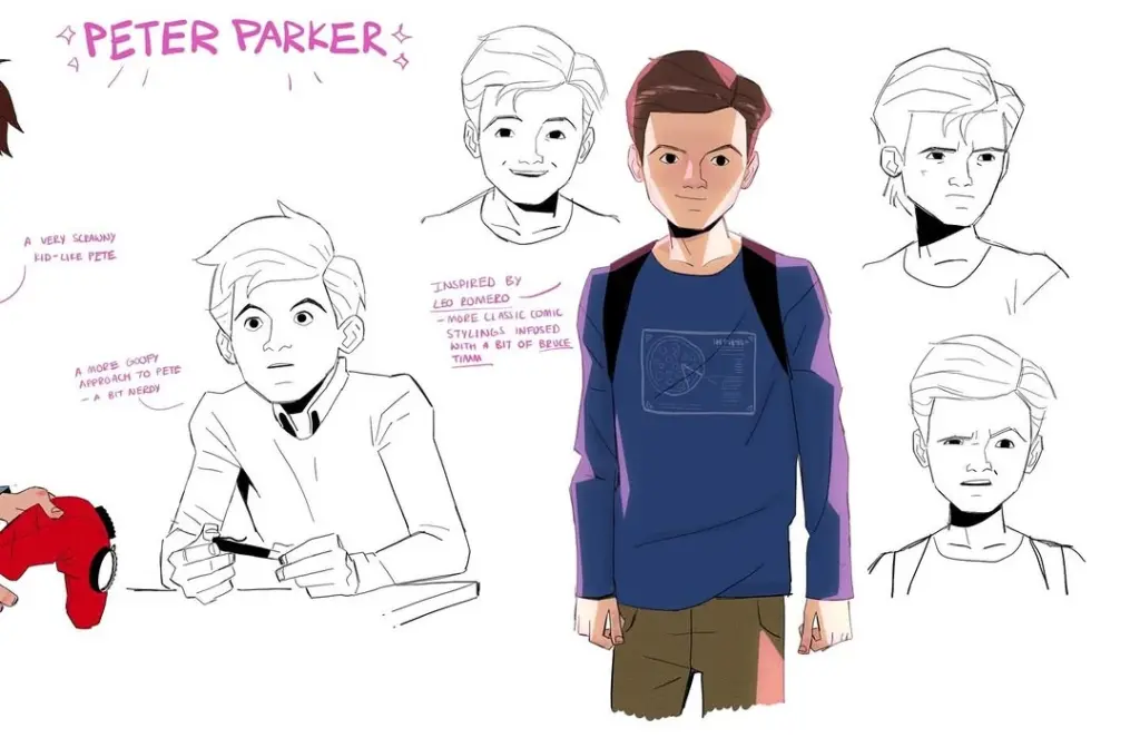 Artes conceituais vazadas do Homem-Aranha descartadas pela Marvel revelam uma outra versão do traje de Peter Parker.