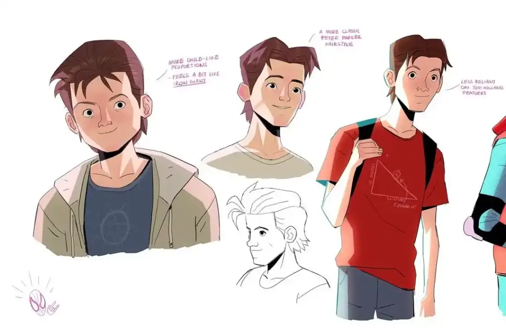 Artes conceituais vazadas do Homem-Aranha descartadas pela Marvel revelam uma outra versão do traje de Peter Parker.