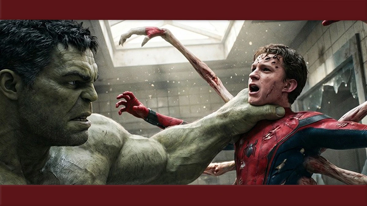 Homem-Aranha 4: Novo pôster oficial mostra o Hulk lutando contra Peter Parker
