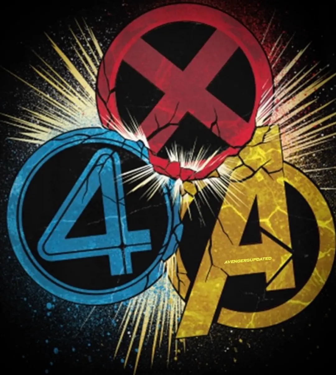 novo poster vingadores doomsday com quarteto fantástico e x-men