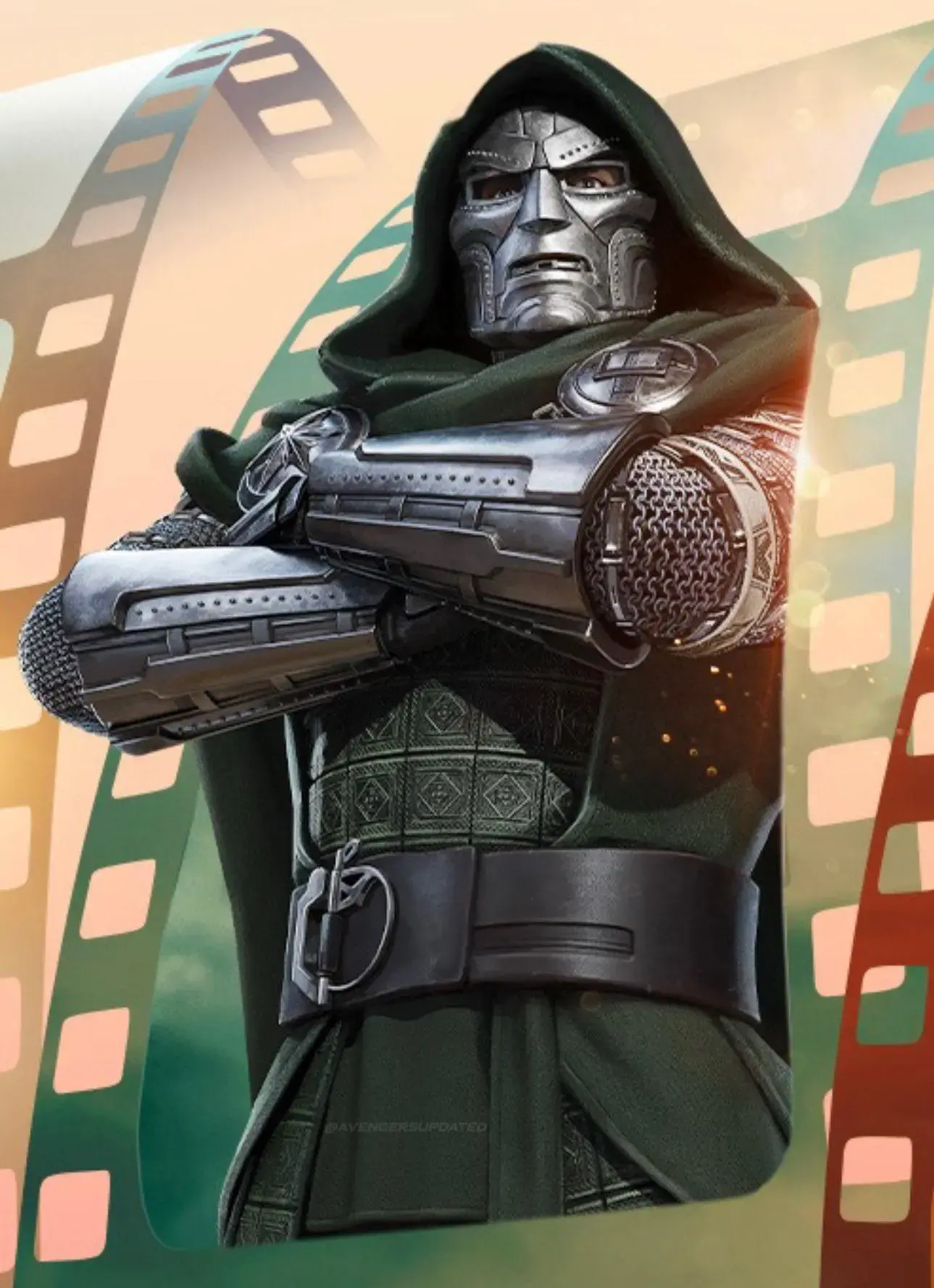 visual final do doutor destino em vingadores doomsday