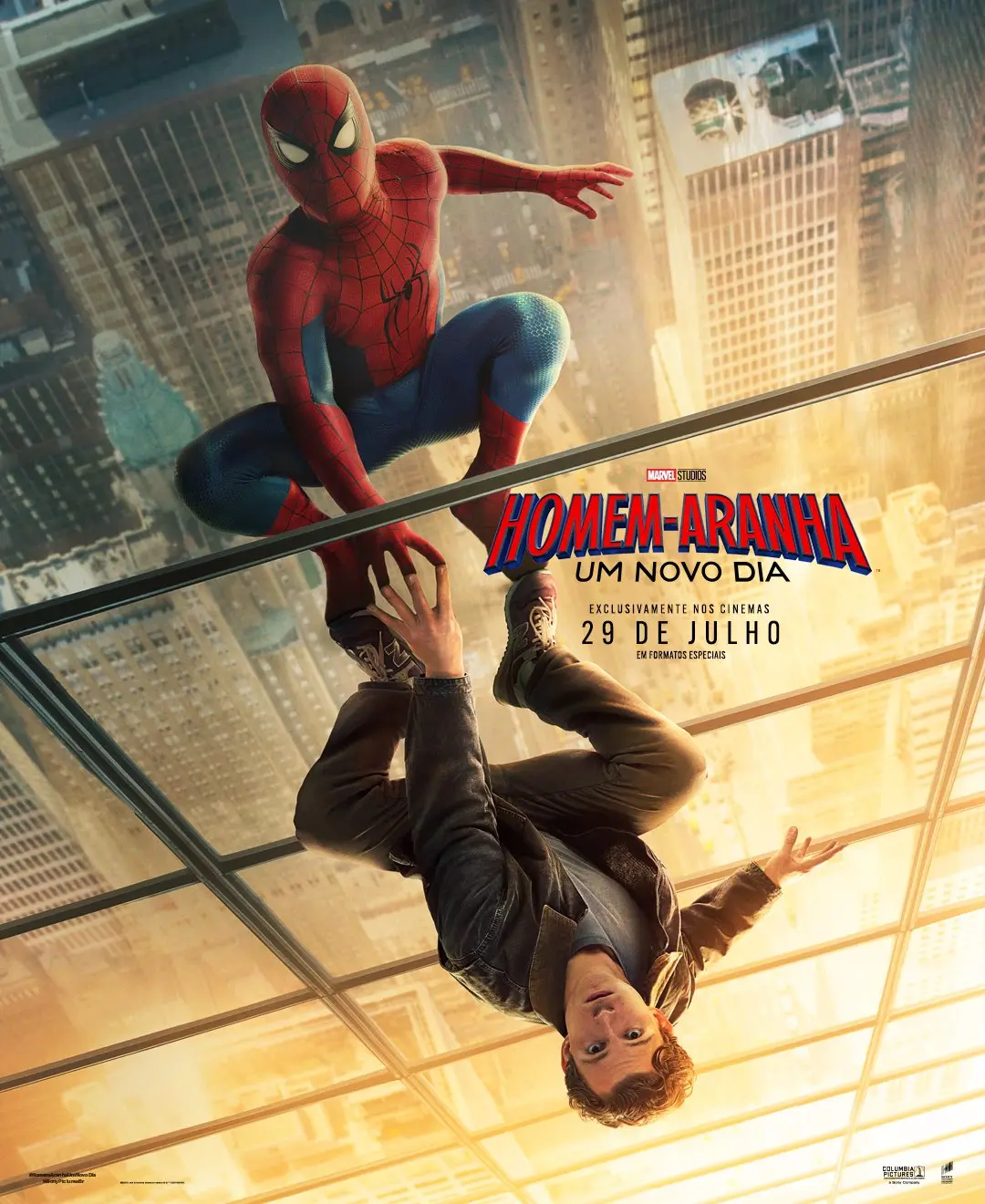homem-aranha 4 pôster nacional com nova estreia