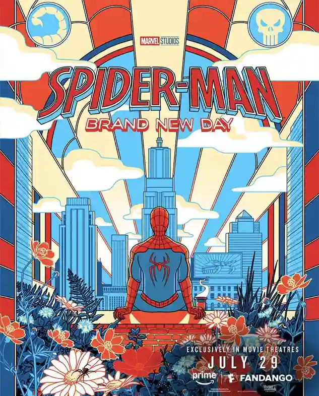 Homem-Aranha: Um Novo Dia acaba de ganhar um novo pôster com uma arte inédita.