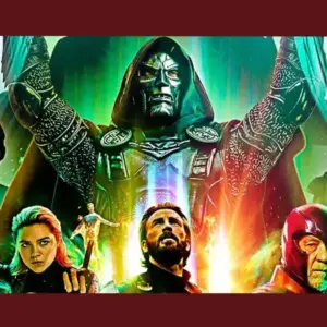 Vingadores Doomsday - 1º pôster oficial de 'Doutor Destino' é avistado na San Diego Comic-Con