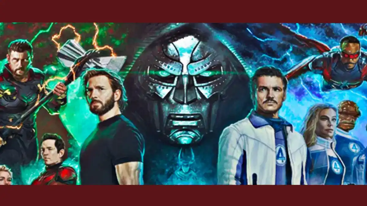Vingadores Doomsday - Marvel lança pôster oficial de 'Doutor Destino' com 27 personagens e fãs encontram 1 herói oculto na imagem
