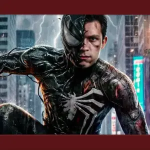 Homem-Aranha 5: Vaza novo traje sombrio do Peter Parker com a simbionte do Venom