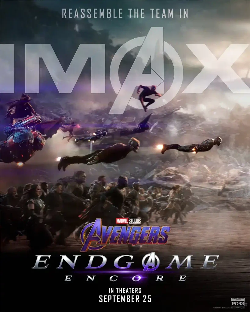 Vingadores: Ultimato Encore pôster4
