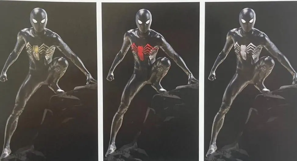 homem-aranha 5 arte conceitual traje simbiótico