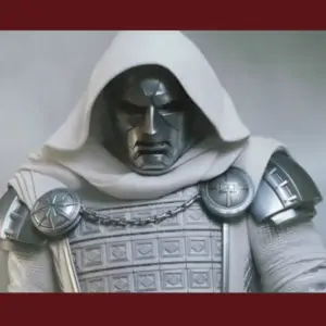 Vingadores 5: Vaza a armadura branca do Doutor Destino em 'Doomsday'