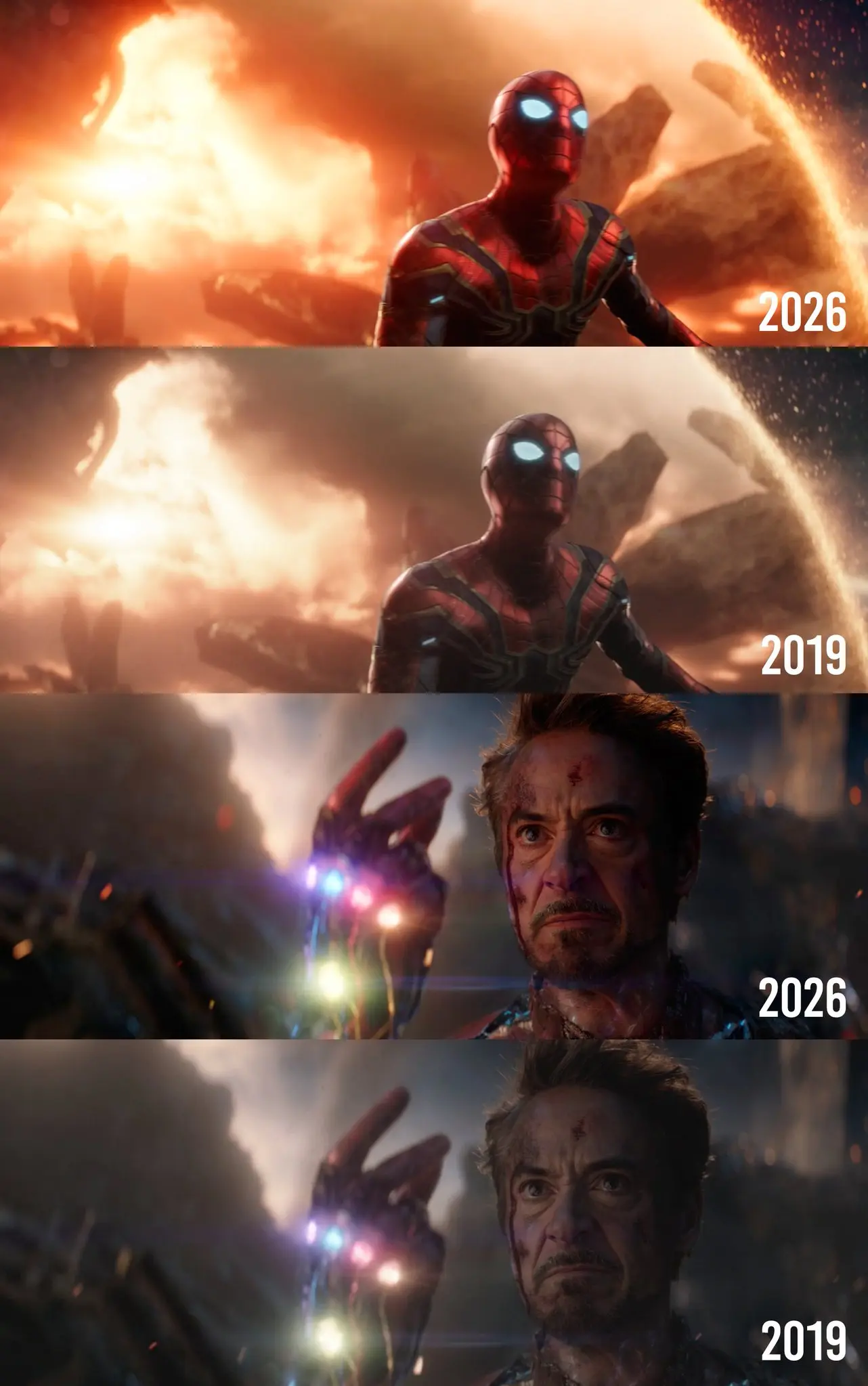 vingadores ultimato alterações no relançamento