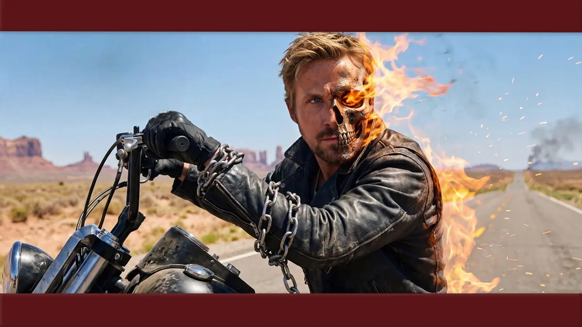 Motoqueiro Fantasma: Trailer mostra o primeiro visual do Ryan Gosling na Marvel