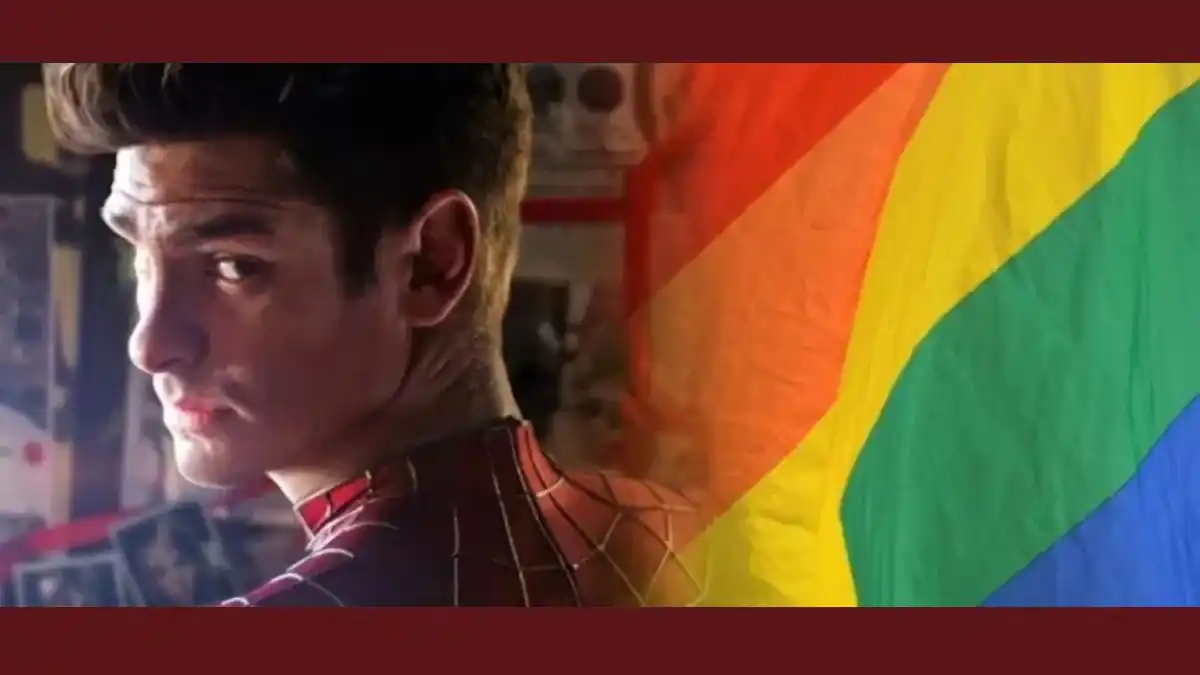 Andrew Garfield revisita declaração polêmica e explica por que defender uma versão gay do Homem-Aranha continua fazendo sentido.