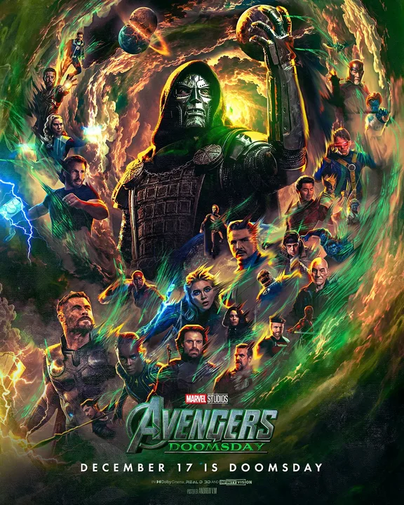 Vingadores Doutor Destino Pôster Fã legadodamarvel