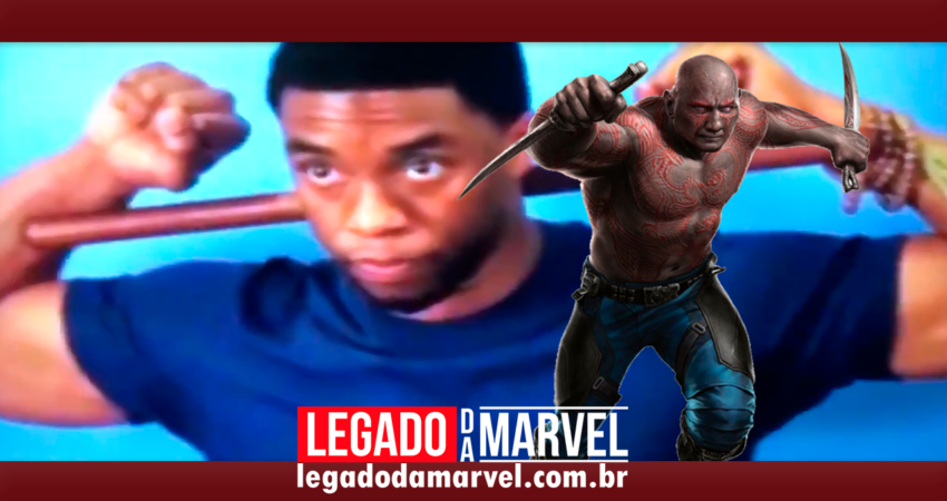 Vídeo revela que Chadwick Boseman fez teste para ser o Drax!
