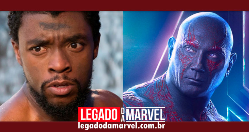Chadwick Boseman fala sobre ter perdido o papel do Drax em Guardiões da Galáxia!