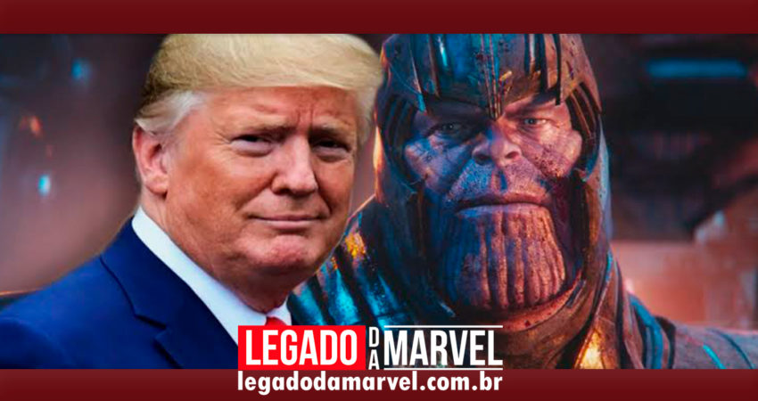 Thanos viraliza novamente após ser usado em campanha de Trump!