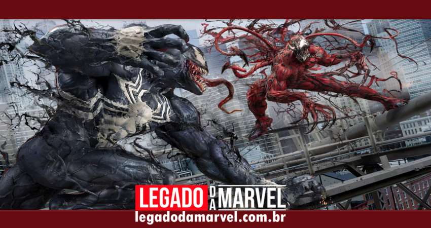  Tom Hardy divulga nova arte de Venom vs. Carnificina!