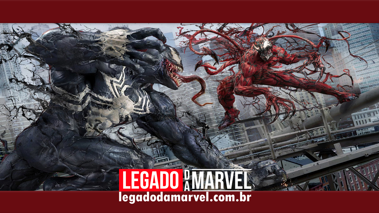  Tom Hardy divulga nova arte de Venom vs. Carnificina!